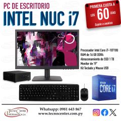 PC de Escritorio Intel NUC i7